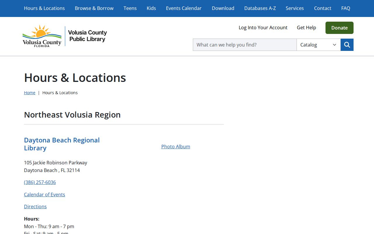 Deltona city directory Volusia Library locations and access